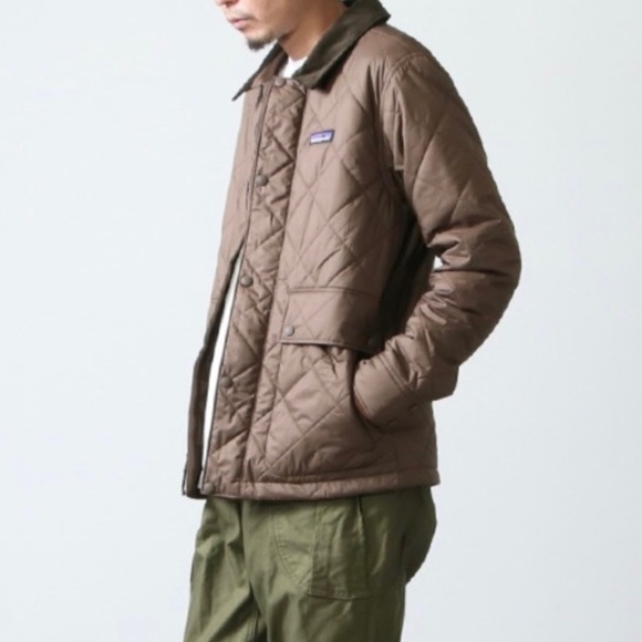 Patagonia Men's S Diamond Quilted Jacket Durable-Water-Repellent - Picture 2 of 14